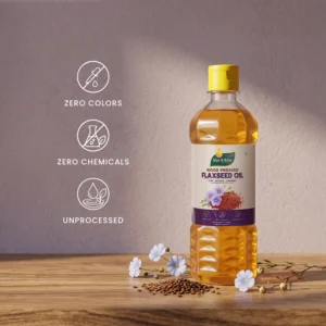 Sips N Bites Cold Pressed Flaxseed Oil