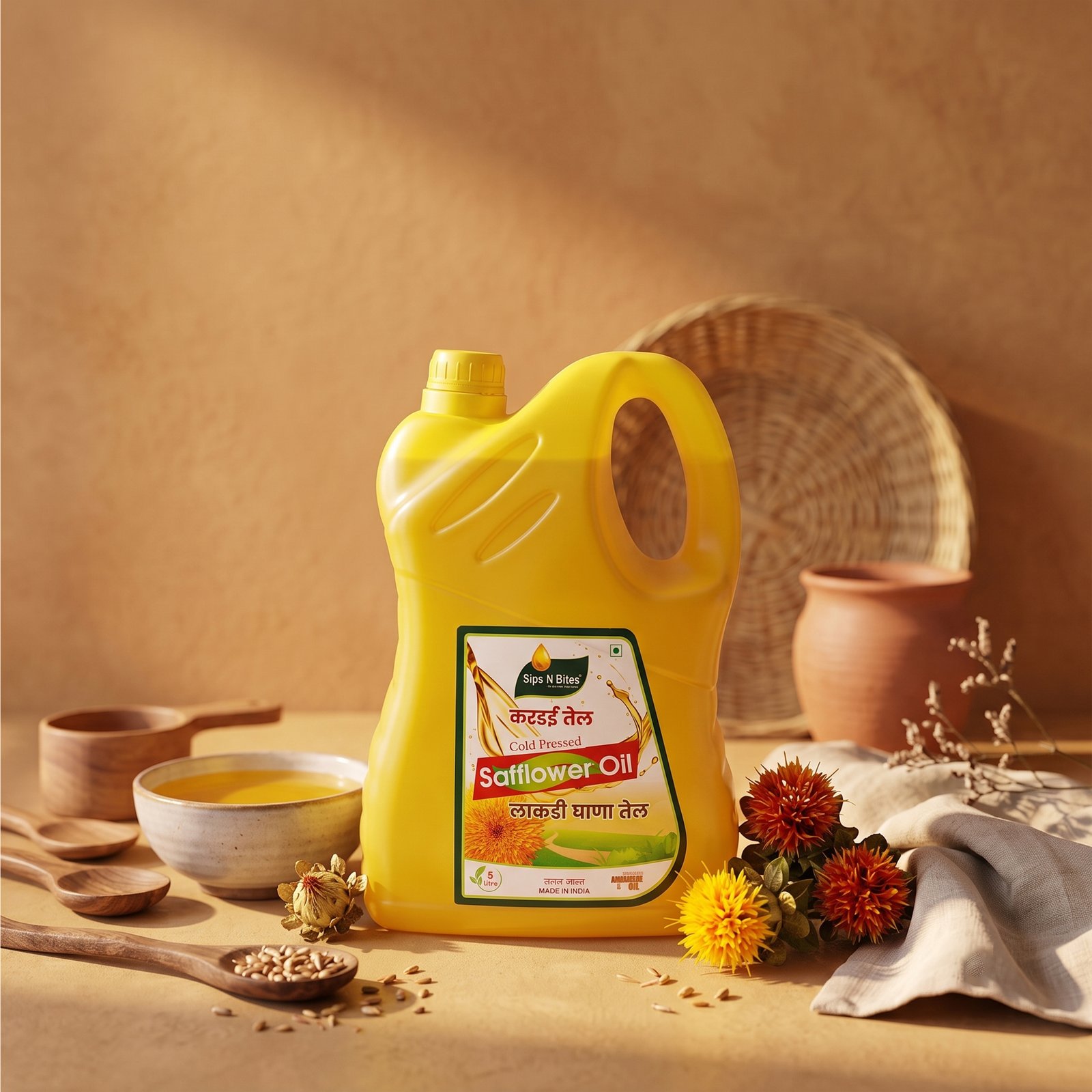 Safflower Oil 1Ltr.